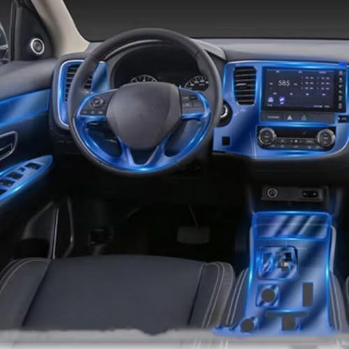 Film TPU Mitsubishi Outlander anti-rayures et transparent pour console centrale