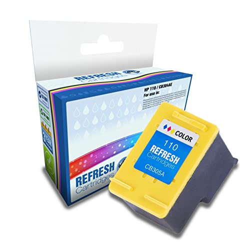 Refresh Cartridges Remanufactured Ink Cartridge Replacement for HP HP 110 / CB304AE (Tri-Colour)