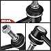 A-Premium Set of 4, Front & Rear Sway Bar Links Kit Stabilizer Bar Links Compatible with Hummer H3 2006-2010, H3T 2009-2010