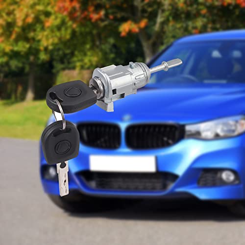 Justech 2x Schließzylinder 604837167 604837168 Türschloss mit Schlüssel Schlüßel Fahrzeugtür...