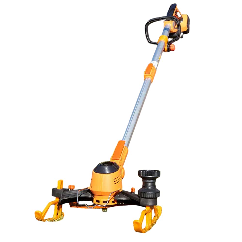 Decespugliatore a batteria con guide | Tagliabordi leggero con manico telescopico