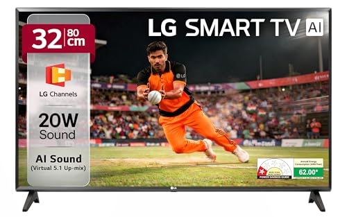 LG 80 cms (32 inches) LR600 AI Series HD Ready Smart webOS LED TV 32LR600B6LC