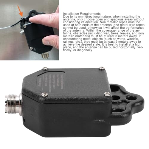 Antena de media onda compacta multibanda CHICIRIS para comunicación portátil exterior 3