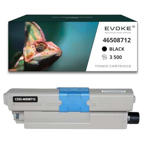 Image of Compatible Toner Black for Oki C332 Printer | 3500 Pages | 46508712