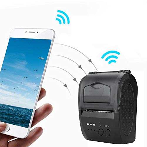 Bluetooth thermische printer, mini 1 tot 8 printer mini 1 tot 8 met Bluetooth + USB + seriële interface - Image 7