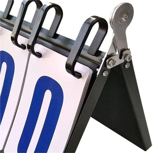 Marcador portátil de mesa con volteo, cuatro dígitos miniatura 5