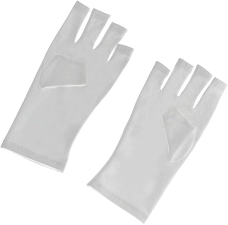 Amazon Co Jp Perfeclan ジェルポリッシュネイルアートled用アンチuvマニキュア放射線uv保護手袋 ビューティー