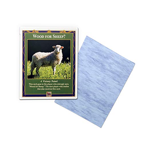 Wood for Sheep and Longest Turn Penalty Cards an Unofficial Expansion Compatible with Settlers of Catan, Cities and Knights, Traders and Barbarians, Seafarers, and 5-6 Player Catan Extensions