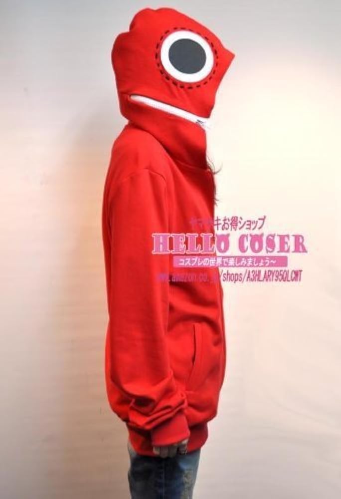 ボーカロイド　マトリョシカ　グミ　コスプレ衣装一式　コミケ コスプレ服 ハチ風 マトリョシカ風 赤パーカ ボーカロイド風