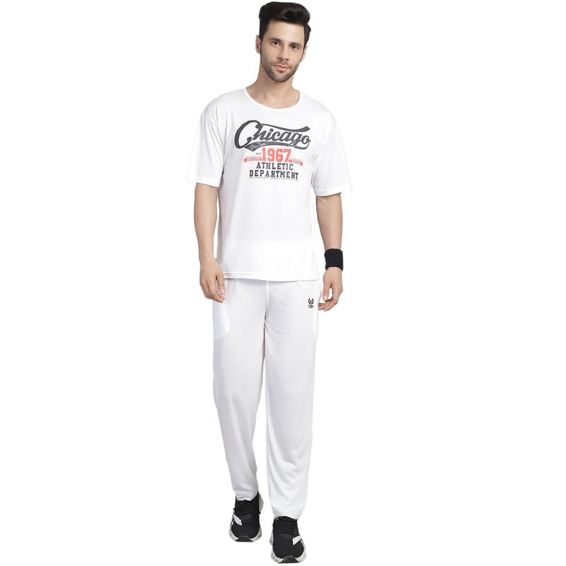 Image of Mack Jonney Printed Round Neck Cotton Oversize Half sleeves Co-ord set Tracksuit For Men-P-MACK52845