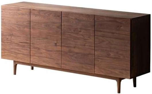 Sideboard Cabinet Solid Wood Dining Sideboard Simple Living Room Storage Entrance Cabinet Sideboard Cabinet with Drawers