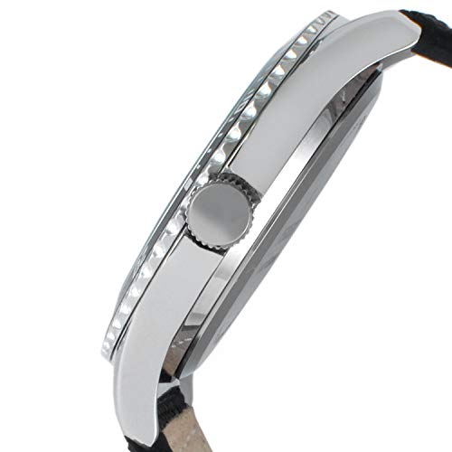 Peugeot Men's Sport Bezel Watch with Black Canvas Wrist Band2