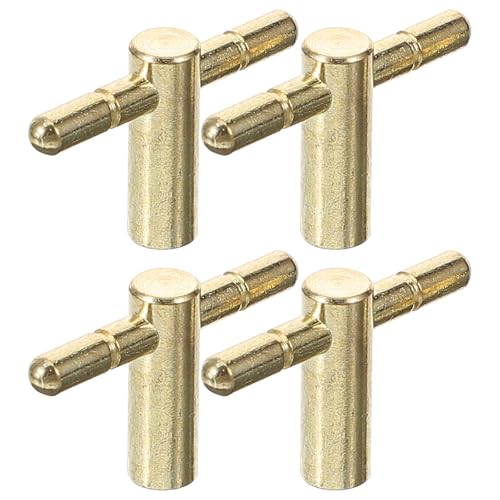 Abaodam 4pcs Music Box Handle Musical Mechanism Key Metal Winder Winding Keys Winder Bar Wind Clock Windup Jewelry Toy Key Windup Key Replacement Windup Jewelry Key