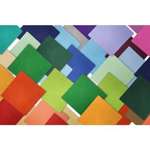 Serviettes en papier dorées 2 plis jetables absorbantes pour cocktail et mariage