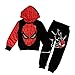 AEIL Garçons Décontractée Survêtement Hoodies Enfants 2 Pièce Outfit Spiderman Cosplay Ensemble À Manches Longues Sport Suit Vêtements Combinaison
