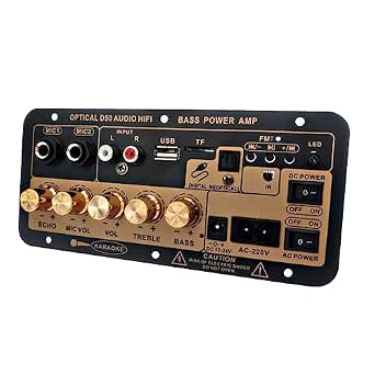 Modulo Amplificatore Audio Bluetooth Con Radio FM, USB, TF - Scheda Decodificatore Per Auto/Mp3
