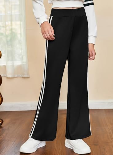 blibean Girls 2025 Uniform Pants Teen School Leggings Flare Bell Bottoms Size 6-15 Years3