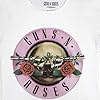 Rock Off officially licensed products Guns N' Roses Classic Logo Womens Skinny Fit T Shirt M #1
