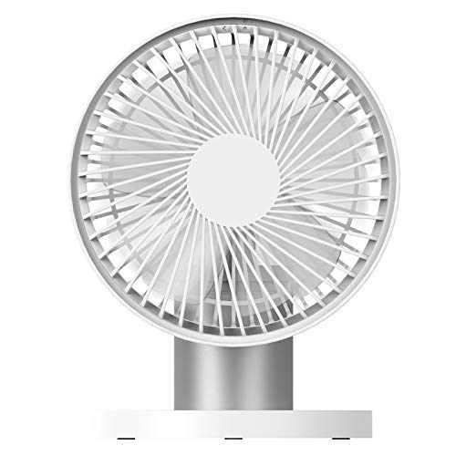 ZT-TTHG デスクトップファンUSBの充電デスクトップ扇風機ミュートヘッドのファンを振ります