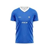 GenZGenji Italy Football/Soccer Jersey | National Team Supporter's Edition 2026 (Blue), X-Large
