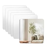 Ultra fin et flexible : fabriqué en matériau acrylique, le miroir peut se plier librement pour coller et ne se casse pas facilement. Ces miroirs adhésifs sont indestructibles par rapport aux miroirs en verre et sont donc parfaits pour les familles avec enfants ou animaux domestiques. Les bords polis offrent une sécurité supplémentaire et des surfaces élégantes