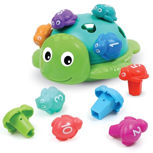 Learning Resources Seymour The Counting Shapes Sea Turtle, Toddler Learning Activities, Shape Sorter, Toddler Toy, Stacking Toys, Occupational Therapy, Fine Motor Games, Easter Basket Toys