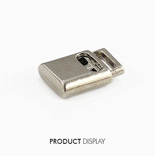 20Pc Metal Silver Stopper Toggle Buckle Rope Clamp Cord Locks Drawstring Stops End Button 18Mm X 12Mm Sewing Accessories #TOP4