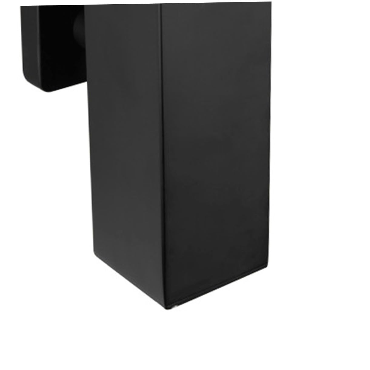 Dosatore per Sapone Liquido da Muro 200ml Acciaio Inox Nero | Quadrato, Ricaricabile e Antigoccia, per Cucina e Casa, Installazione Semplice