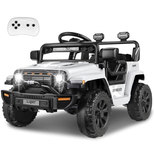 Hikole 12V Kids Ride on Car with Parent Remote Control