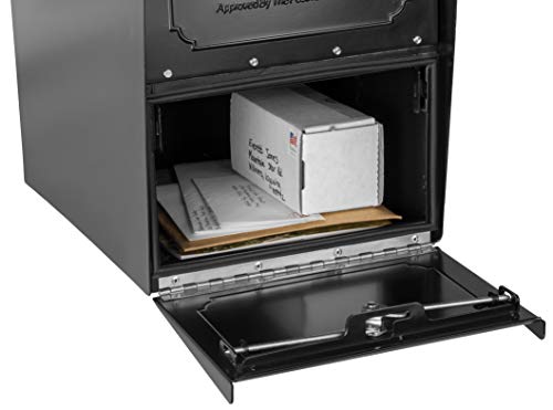 Architectural Mailboxes 620020B-10 Tribolt High Security Parcel Mailbox, C3, Black #TOP7