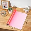 AMAZINGHOME Glossy Fluor Orange Permanent Vinyl Roll with PET Backing - 30.5 x 170 cm Self Adhesive Vinyl for Silhouette Easy Weed & Bubble Free #1