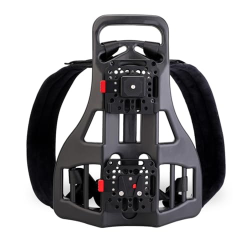 KOERTACOO Video Outdoor Live Broadcast Power Backpack Vest Mobile Outdoor Clip Pusher, V-Mount Battery Clip Power Output Power Supply, Suitable for Multiple scenarios: Weddings, Recording Videos, etc