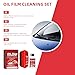 Oil Film Cleaning Brush for Car Windows（2PC）,Automotive Oil Film Cleaning Brush,Glass Cleaning Board,Clearvision Glass Cleaner, Car Window Cleaner and Enhance Driving Safety ﻿