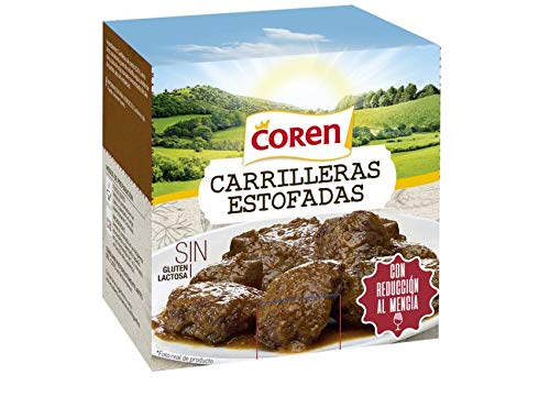 Carrilletas estofadas con reducción al Mencía sin gluten 380 g