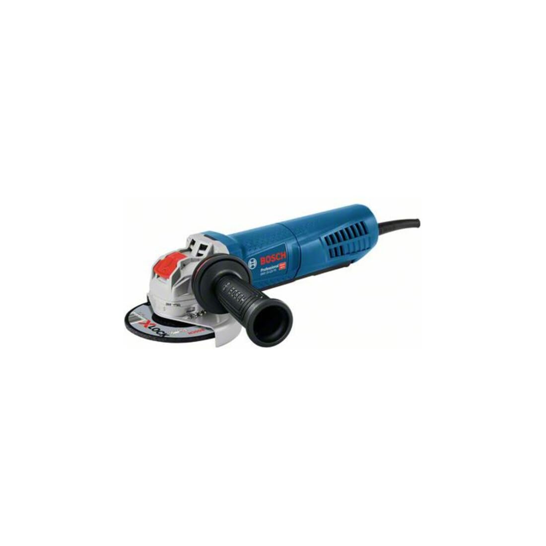 BOSCH 06017B9002 - Miniamoladora GWX 15-125 PS Professional X-LOCK. 1.500 W. 125 mm. 2.800-11.500 rpm. Interruptor hombre muerto (PROtection)