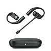 Emerson NoiseZero Open-Ear Earphones w/Charging Case, Smart AI 100dB ENC Microphone Cancelling 99.999% Noise, Max Privacy, Wireless Bluetooth Earbuds, IPX4, Gym, Work, Travel - Black