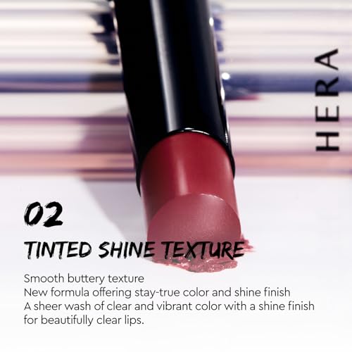 HERA Sensual Tinted Shine Stick 3.5g #105 BOYISH | 12HR Long-lasting Lipstick, Sheer & Buildable Lip Tint Stain, Hydrating Formula with Vitamin E, Smooth Finish and Luxurious Korean Makeup - Image 6