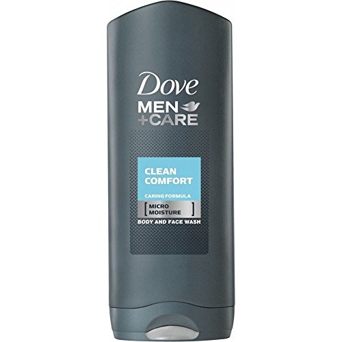 6 x Dove Men+Care Clean Comfort Body & Face Wash 250ml by Dove