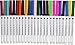 Super Washable Markers (set of 24 easy to clean colors)