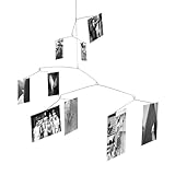 Kikkerland Random Hanging Photo Mobile, Steel