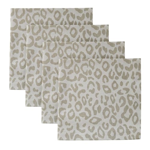 Servilletas de Tela Split P Safari Leopardo x4 miniatura 1
