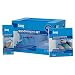 Produktbild Knauf 691062 Duschdicht inkl Dichtecke Dichtmanschette 32-55 mm, praktisches Abdichtung der Duschkabine, Eck-Bereichen und Rohrdurchführungen, Blau, Set aus 3 Artikeln