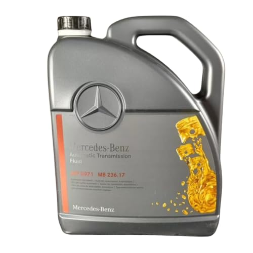 Mercedes-Benz Genuine Automatic Transmission Fluid 5L MB 236.17 Specification ATF FE Original Gearbox Oil for 9G-TRONIC Smooth Shifting Fuel Efficiency & Long-Term Protection A002989060313