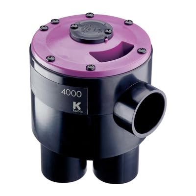 K-Rain 4000 Series Reclaimed Water Use Indexing Valve: 4 Outlet, 2 Zones