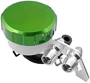 CNC Motorcycle Brake Clutch Master Cylinder Fluid Reservoir Tank - Front Mount