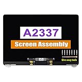 GBOLE A2337 Screen Replacement for MacBook Air M1 A2337 2020 LCD Screen Display Assembly EMC 3598 MG