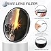 PATIKIL 67mm Camera Blur Filter, Ghost Center Field Motion Super Speed Blur Filter Ghost Cinematic Effect Double Sided Effect Photography Prism for Photo Video Camera DSLR, Black