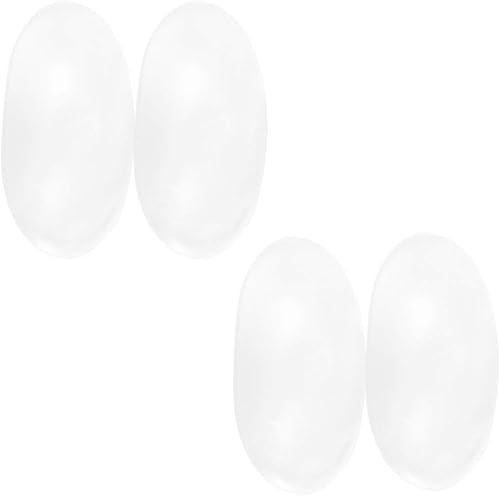 2 pares de almohadillas de hombro adhesivas de silicona para mujer, almohadillas de hombro antideslizantes, accesorios de silicona (transparente,