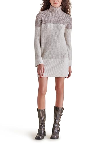 Steve Madden Apparel Women's Meghan Sweater Dress, Oatmeal