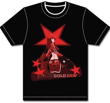 Black Rock Shooter Black Gold Saw T-Shirt (XXL)